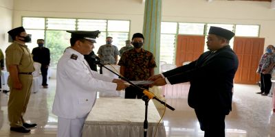 Pelantikan Sekretaris Desa Wonoharjo Tahun 2020