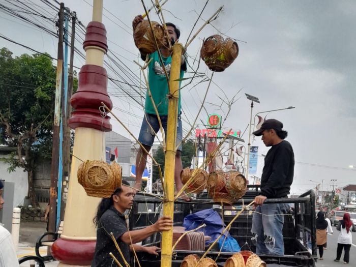 Karang Taruna Bhakti Karya Desa Wonoharjo Ikuti Lomba Dian Kurung 01