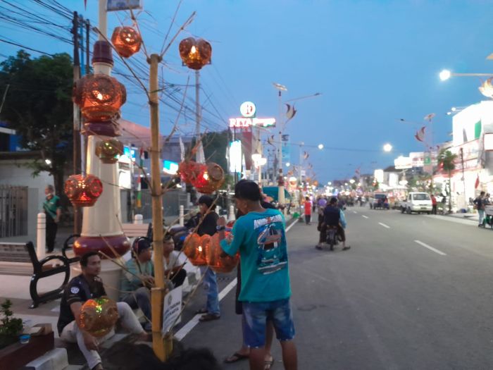 Karang Taruna Bhakti Karya Desa Wonoharjo Ikuti Lomba Dian Kurung 02