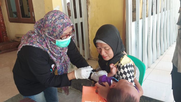 Kegiatan Imunisasi di Dusun Temetes