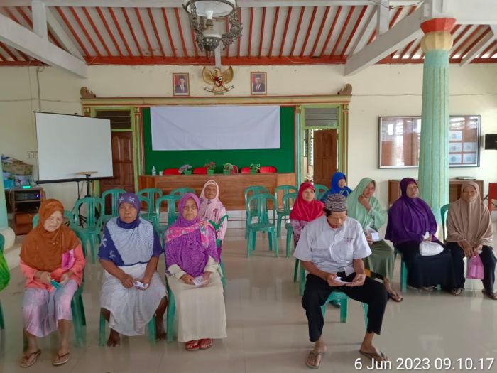 Penyaluran Bantuan Pangan CBP 2023 Desa Wonoharjo 02