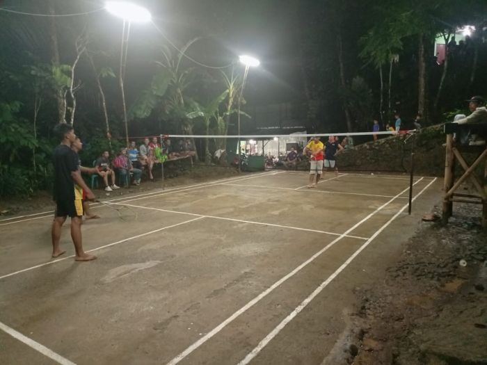 Pemuda Dusun Lemungsur Gelar Turnamen Bulu Tangkis Tinggat Desa 01