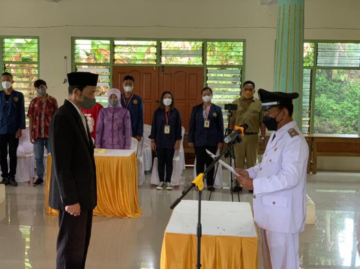 Pelantikan Tri Kunarmoko Kepala Urusan Perencanaan Desa Wonoharjo 02