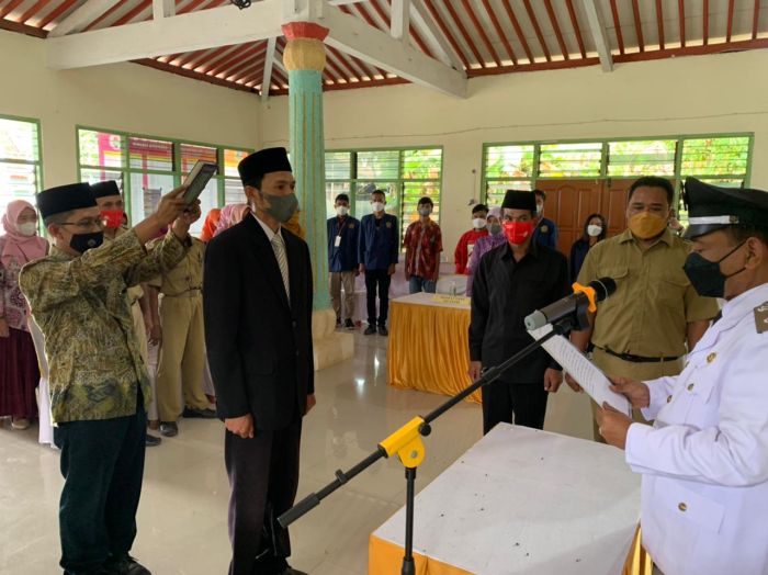 Pelantikan Tri Kunarmoko Kepala Urusan Perencanaan Desa Wonoharjo
