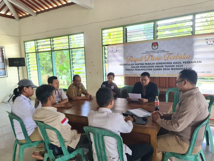 Kepala Desa Wonoharjo Hadiri Rapat Rekapitulasi DPSHP  01