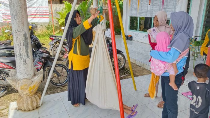 Kegiatan BKB dan Posyandu Desa Wonoharjo 01