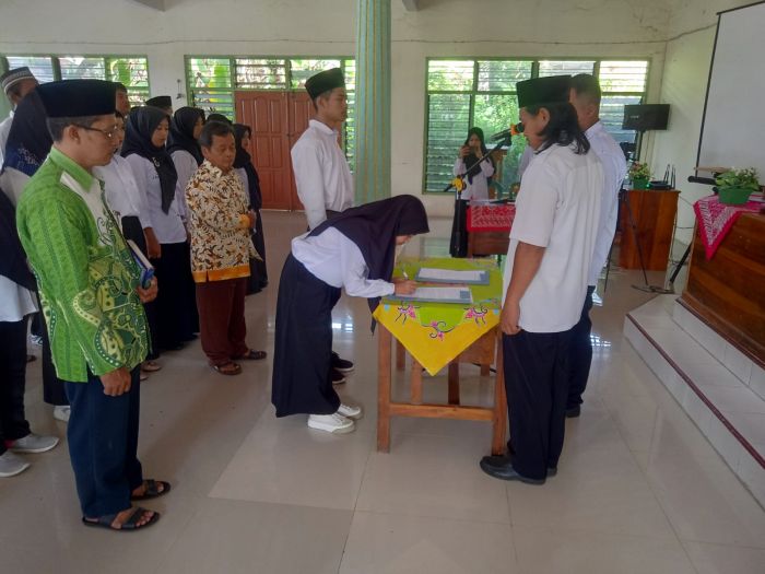 Kepala Desa Wonoharjo Hadiri Pelantikan Pantarlih Desa Wonoharjo 01