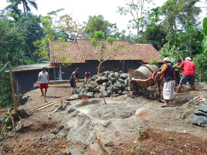 Kerja Bakti Bangun Vihara Vanna Sukha Bumi Desa Wonoharjo 01