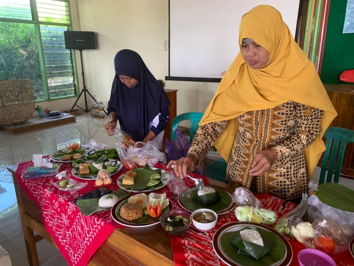 Lomba Menyusun Makanan Sehat Sehari Desa Wonoharjo 02