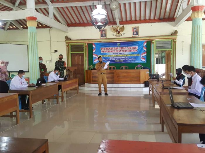 Tes Seleksi Pengisian Perangkat Desa 01