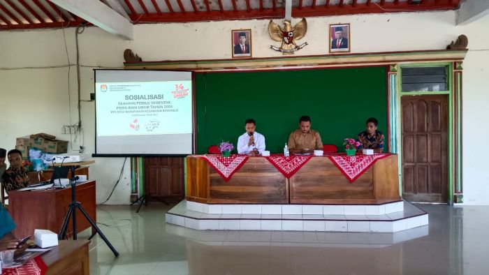 Sosialisasi Tahapan Pemilu Desa Wonoharjo 01