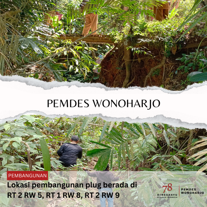 Survey Lokasi Pembangunan Gully Plug di Desa Wonoharjo 02
