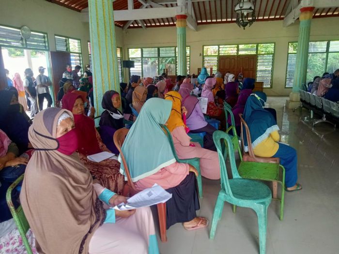 Pembagian BLT Minyak Goreng Desa Wonoharjo 01