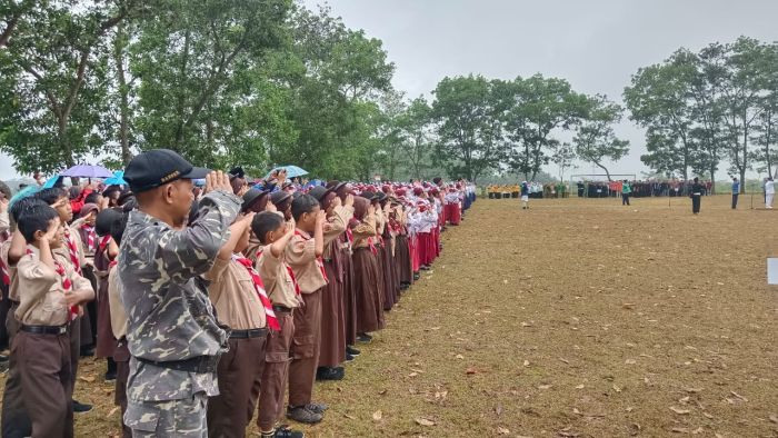 Upacara Peringatan HUT RI Desa Wonoharjo
