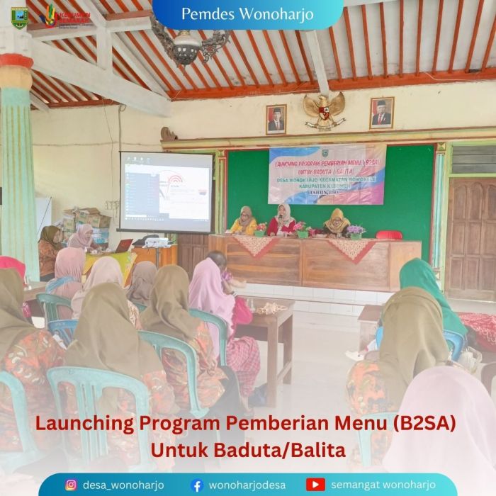 Lunching Program Pemberian Menu (B2SA) Baduta/Balita