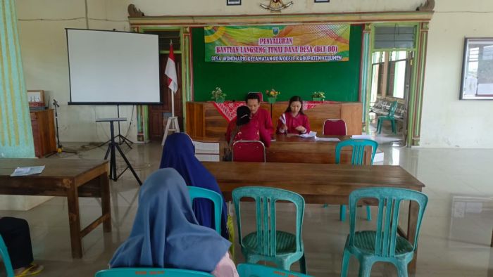 Penyaluran BLT DD Januari - Juni 01
