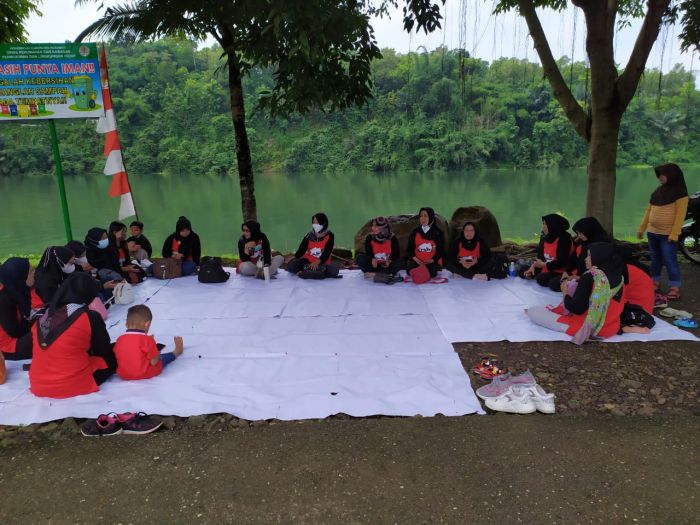Rakor TP-PKK Desa Wonoharjo di Jembangan  Wisata Alam Kebumen 02
