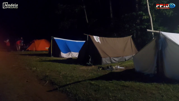 SMK Muhammadiyah Gelar Kemah di Tempat Wisata Bukit Dewa 01