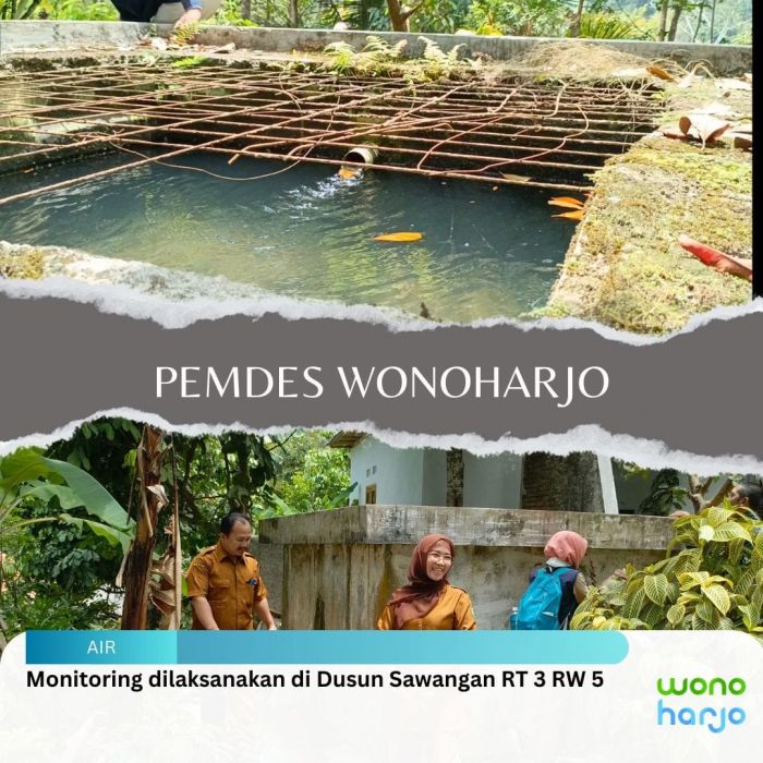 Monitoring Jaringan Air Bersih Desa Wonoharjo 01
