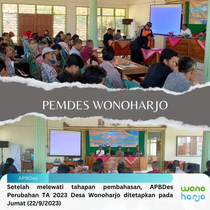 Musdes Penetapan APBDes Perubahan 2023 01