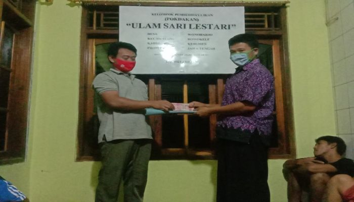 Dukungan Kelompok Petani Ikan Ulam Sari Lestari