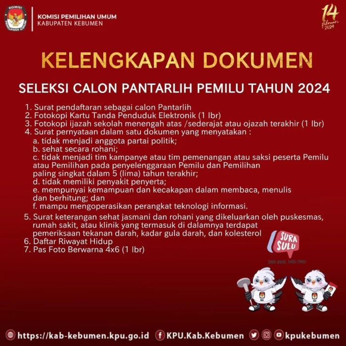 PPS Wonoharjo Buka Lowongan Pantarlih  01