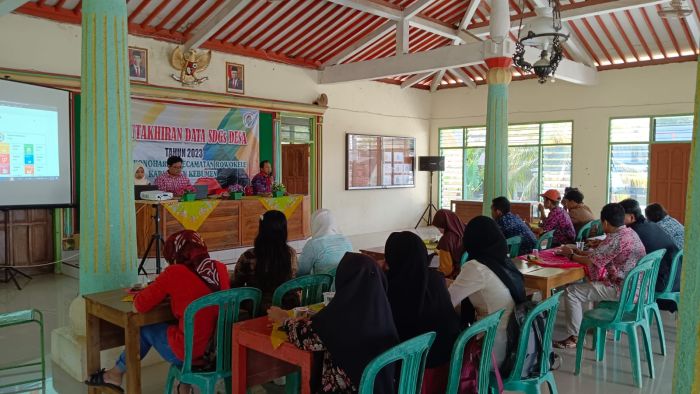Bintek Pendataan SDGS Desa Wonoharjo 01