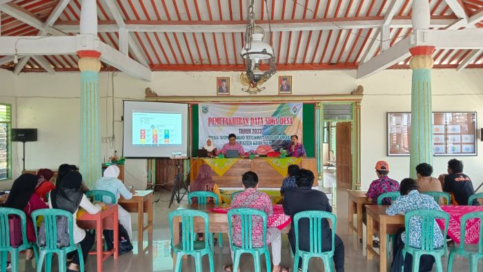 Bintek Pendataan SDGS Desa Wonoharjo