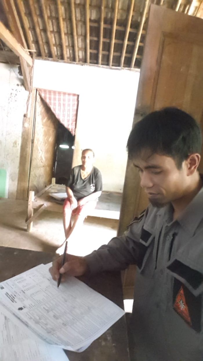 Kader Pendata melaksanakan Validasi dan Verifikasi SIKSDJ 01