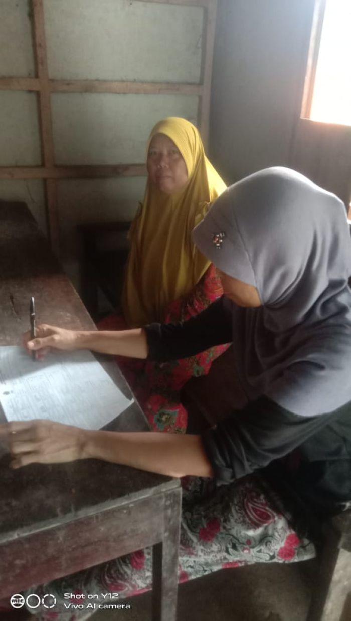 Kader Pendata melaksanakan Validasi dan Verifikasi SIKSDJ 02
