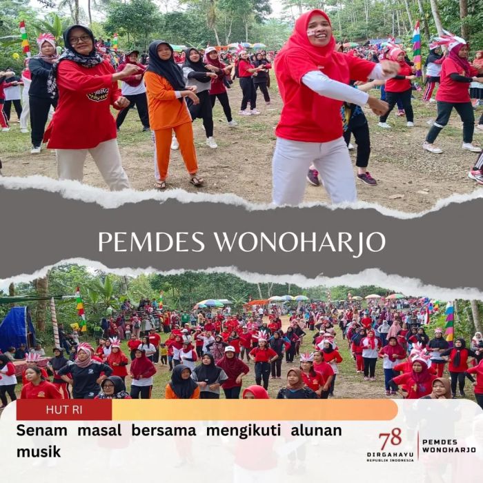 Semarak HUT RI Wilayah 4 Desa Wonoharjo 02