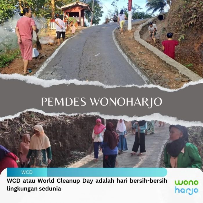 Masyarakat Desa Wonoharjo Semarakkan WCD 01