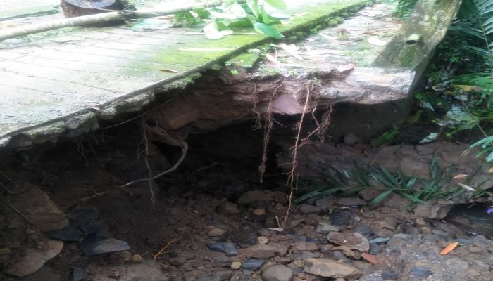 Kerusakan jembatan Dukuh Lokarsa 01