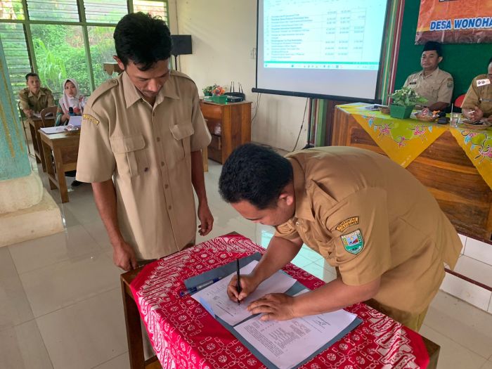 Pemdes Wonoharjo Selenggarakan Musdes LPPD