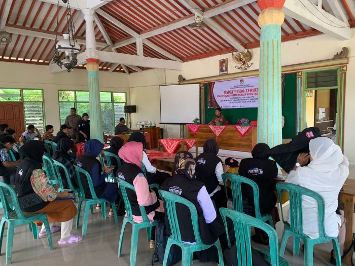 Kepala Desa Wonoharjo Hadiri Rapat Penetapan DPHP PPS Desa Wonoharjo 01