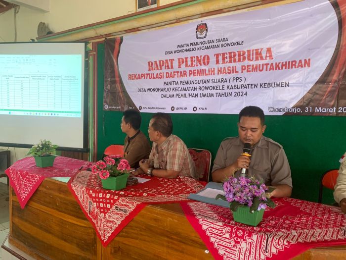 Kepala Desa Wonoharjo Hadiri Rapat Penetapan DPHP PPS Desa Wonoharjo