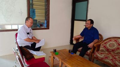 Pemdes Wonoharjo Terima Kunjungan Kabid Penanganan Kemiskinan Dinsos P3A Kebumen