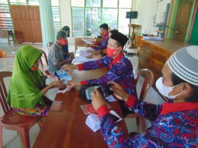 Pemdes Wonoharjo Salurkan BLT DD Bulan April dan Mei