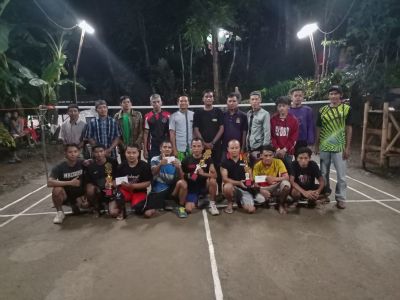 Pemuda Dusun Lemungsur Gelar Turnamen Bulu Tangkis Tinggat Desa