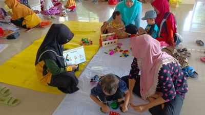 Kegiatan BKB dan Posyandu Desa Wonoharjo