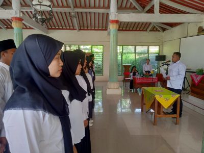 Kepala Desa Wonoharjo Hadiri Pelantikan Pantarlih Desa Wonoharjo