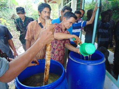 Sosialisasi Pembuatan Pupuk Organik