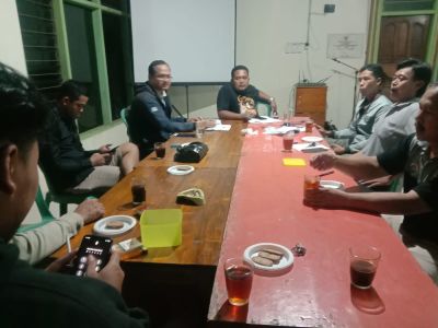 Rapat Internal Pemdes Wonoharjo