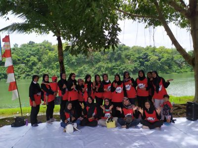 Rakor TP-PKK Desa Wonoharjo di Jembangan  Wisata Alam Kebumen