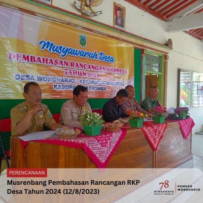 Musrenbang Pembahasan RKP Desa 2024