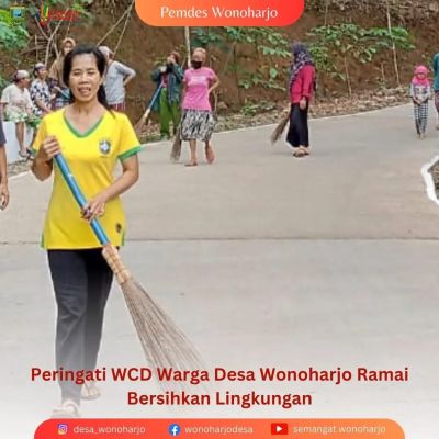 Masyarakat Desa Wonoharjo Semarakkan WCD