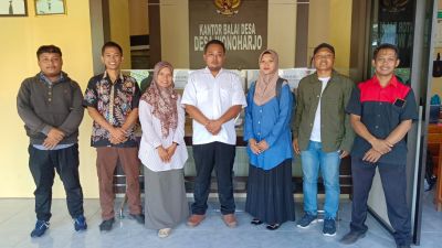 Pemdes Wonoharjo Terima Kedatangan Petugas Sensus Pertanian ST2023