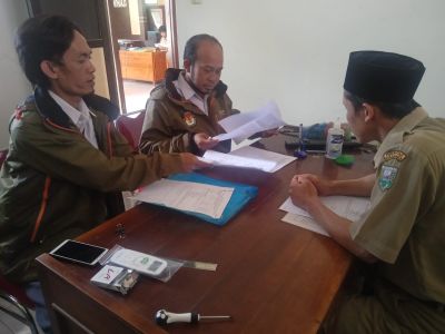 Pemdes Terima Kunjungan Panwaslu dan KPU 